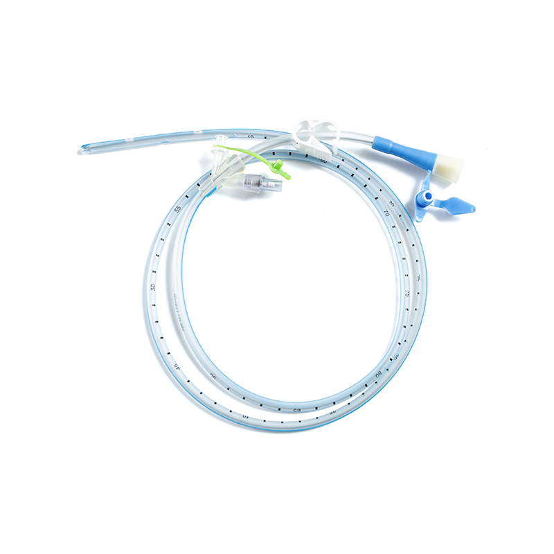 Tube nasogastrique en PVC à 3 voies à structure en PVC de qualité médicale