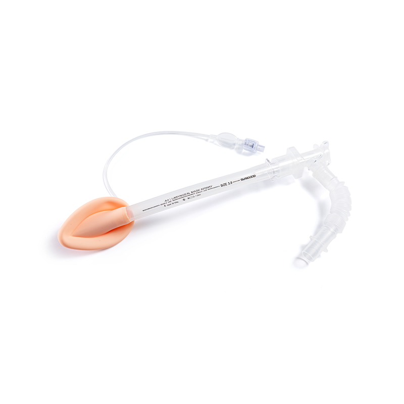 Masque laryngé en silicone de forme spéciale pour voies respiratoires