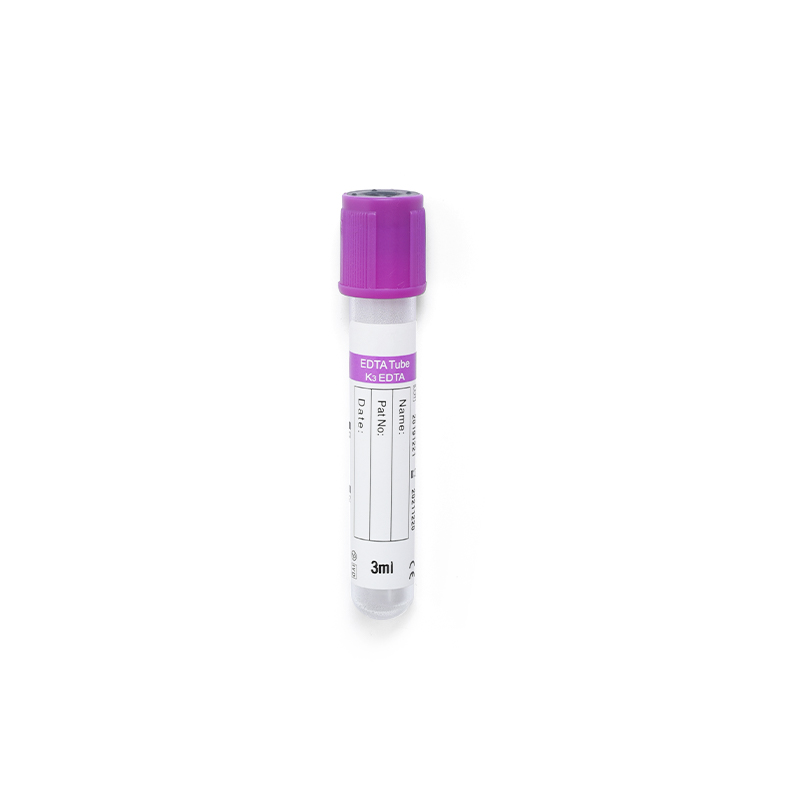 Tube de prélèvement sanguin sous vide (tube EDTA)