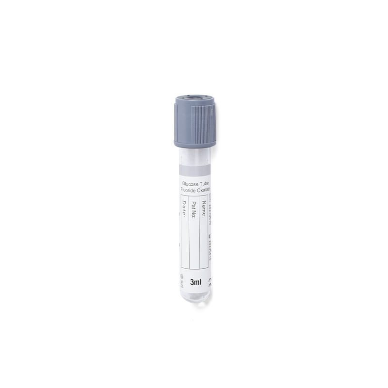 Tube de prélèvement sanguin sous vide (tube de glucose)